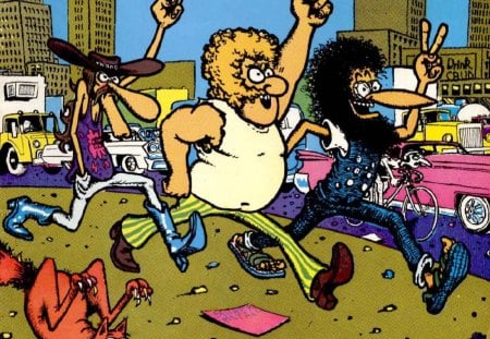 The Fabulous Furry Freak Brothers - Comix, Art, Comic Books, Comics