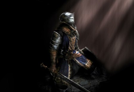 Dark Souls - dark souls, cool, warrior, video game, knight