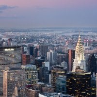 manhattan looking towards queens