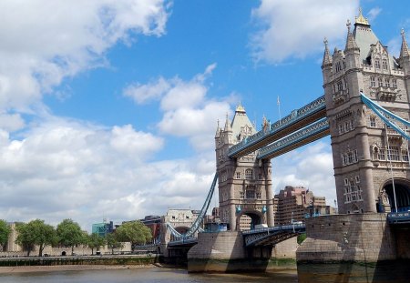 bridge - architecture, fun, bridge, river