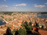 beautiful bayside city of rovinj croatia