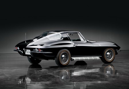 Corvette Sting Ray L72 427/425 HP - stingray, vette, corvette, chevy, Corvette Sting Ray