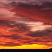 magical sky over grand canyon