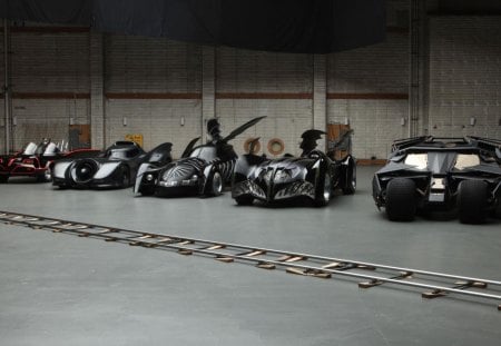 THE BATMOBILES