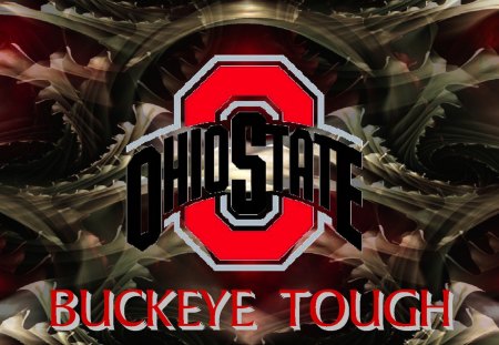 2013 ATHLETIC LOGO BUCKEYE TOUGH - ohio, state, buckeye tough, buckeyes