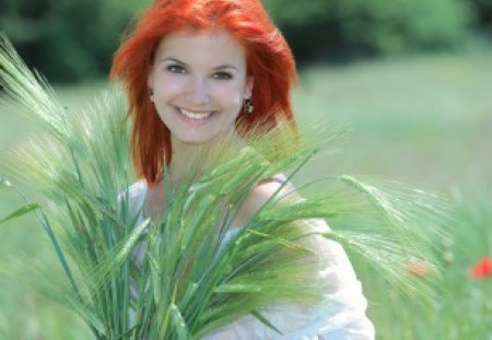 *** The red-haired beauty *** - people, model, female, girl, redhead