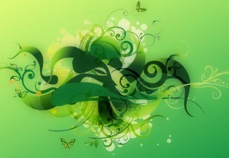 Natures Flight - animals, nature, vector, abstract