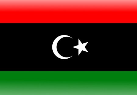 Libya flag - abstract, flag, wallpaper, other