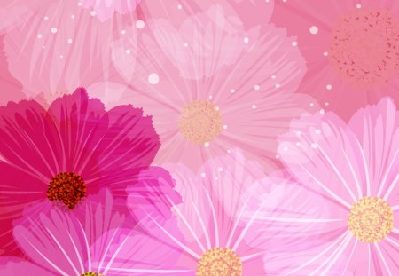 Pink flowers abstract - Other & Abstract Background Wallpapers on ...