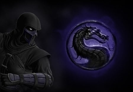 NOOB SAIBOT - mortal kombat, game, fighter, dark