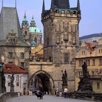 entrance to old prague