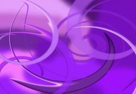 Purple Swirls - purple, swirls, 3d