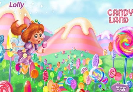 Candyland - candyland, board games