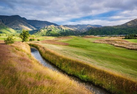 Arrowtown, New Zealand - field, fun, nature, river