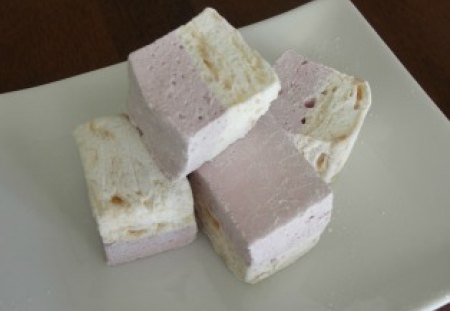 Artisan Marshmallow - PB & J flavored - entertainment, cake, yummy, foods