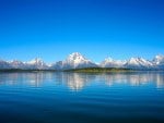 Lake By The Mountains