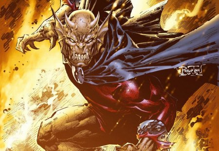 Etrigan the Demon - antihero, superhero, dc comics, jack kirby