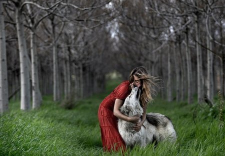 love wolves for my sis Lisa (avaboo) - nature, love, wolves, model