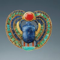 Scarab brooch