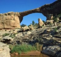 natural bridge in utah national park