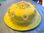 Spring hat cake