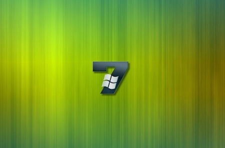 Windows 7 Green - microsoft, green, windows, hd, 3d, 7