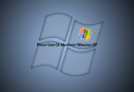 Proud XP User - hd, windows, 3d, microsoft, wallpaper, xp