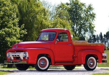 ford f100 - road, f100, ford, car