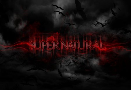 Supernatural - winchester, dark, supernatural, demon, tv show