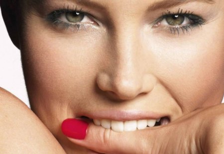 jessica biel - beauty, redlips, smile, look