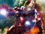 Iron Man in action