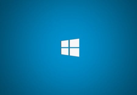 Windows - hd, windows, solid, blue, microsoft, simple