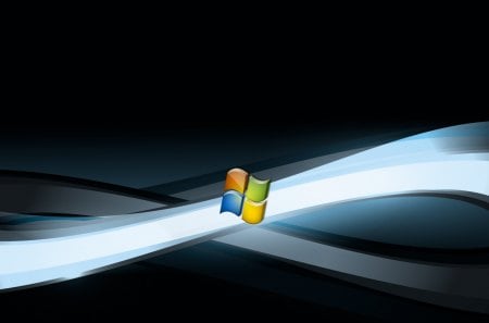 Windows 3D - glow, microsoft, windows, hd, 3d, dark