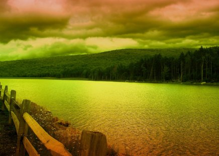 âœ°TIME AT DUSKâœ° - trees, stock images, colorful, mountains, cool, sunsets, rivers, dusk, time of dusk, splendid, magnificent, forests, lovely, resources, nature, premade, backgrounds, beautiful, twilight, splendor, colors