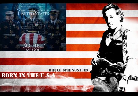 Bruce Springsteen - usa, springstee, bruce springsteen, bruce, music