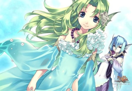 Agarest generations of war - manga, anime, mermaid, video game