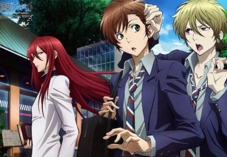 i'll take them off - anime, zetsuen no tempest, wallpaper, other