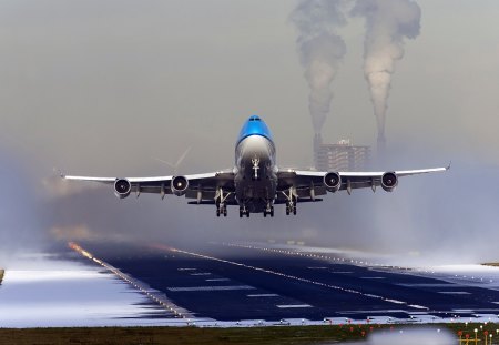 Boeing 747 - aircraft, 777, boeing, commercial