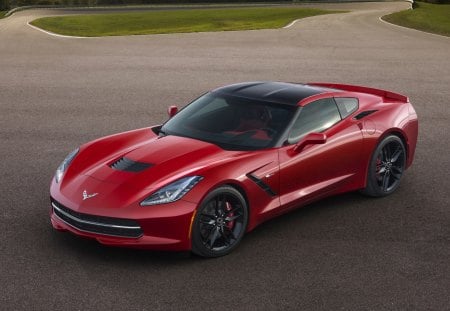 Chevrolet Corvette C7 - picture, 2013, 02, red, 22, corvette