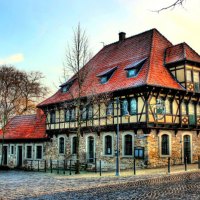 classic german restaurant in steinfurt hdr