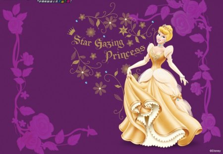 ~Star Gazing Princess~ - princess, animated, movie, cinderella, fairy tale, disney, classic