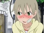 Blushing Maka