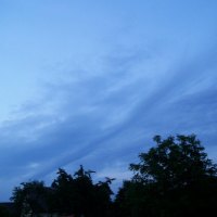 dark blue clouds