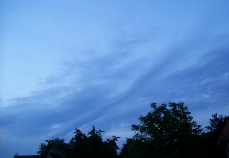 dark blue clouds - dark, blue, clouds