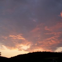 dark red cloud