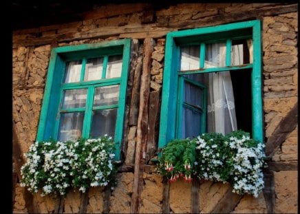 turkish village window - village, turkish, window