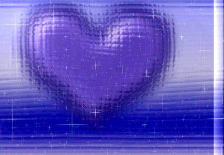 Heart - purple, background, wallpaper, heart, abstract