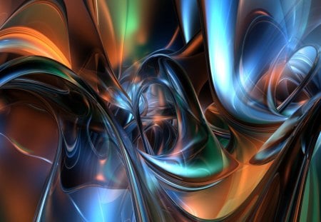 3D Abstract - abstract, 3d