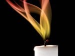 color smoke from candle