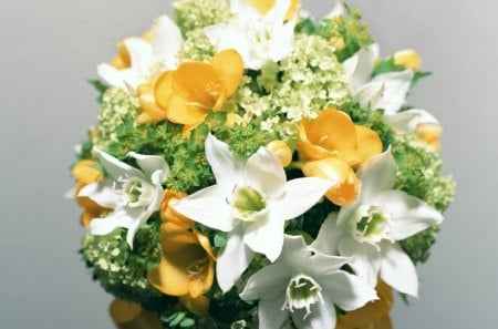 Flower arrangement - flowers, bunch, petals, arrangement